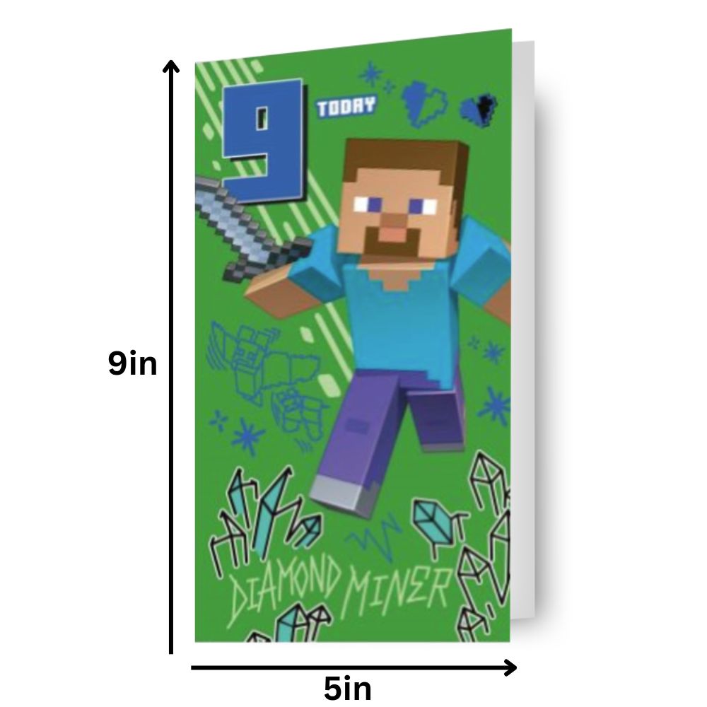 Buy Danilo Prootions LTD Inecraft 10th Birthday Card, Childrens - View #9