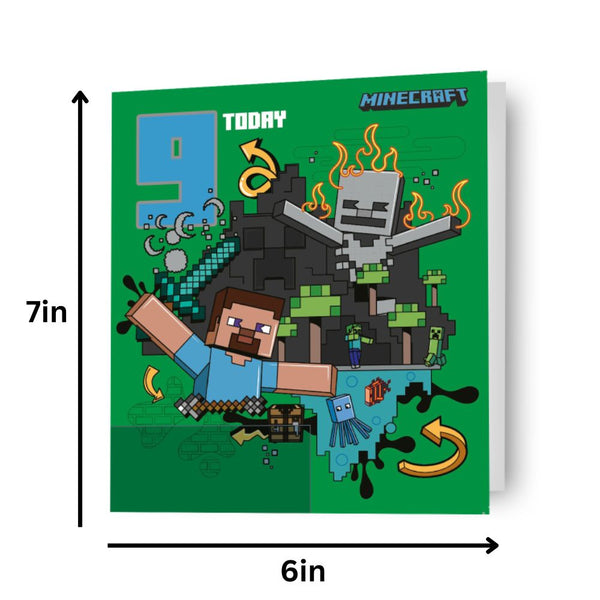 Buy Danilo Prootions LTD Inecraft 10th Birthday Card, Childrens - View #14