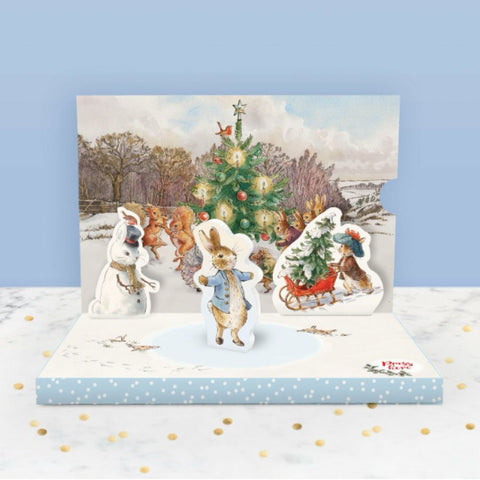 Peter Rabbit Musical Christmas Card