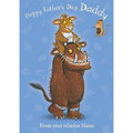 Personalised Gruffalo Father's Day Card