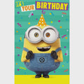 DESPICABLE ME LENTICULAR CARD