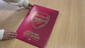 ARSENAL FC 2025 A3 DELUXE CALENDAR