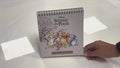 DISNEY WINNIE THE POOH 2025 DESK EASEL CALENDAR