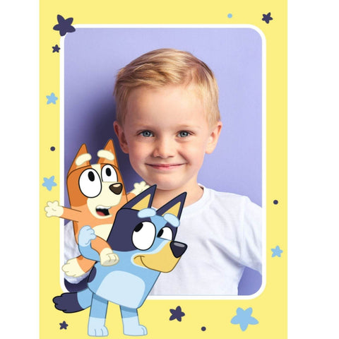 PERSONALISED Bluey Birthday Card - Upload Any Photo an Official Bluey Product