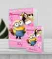 'Awesome Mummy' Mother's Day Personalised Giant Photo Card by The Minions an Official Despicable Me Product