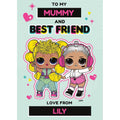 'Best Friend' Mothers Day Personalised Card by LOL an Official LOL Surprise Product