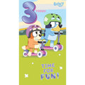 Bluey Birthday Card Age 3 an Official Bluey Product