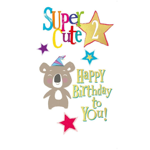 Brightside Birthday Card Age 2, Officially Licensed Product an Official The Brightside Product