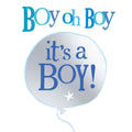Brightside It's A Boy Card, Officially Licensed Product an Official The Brightside Product