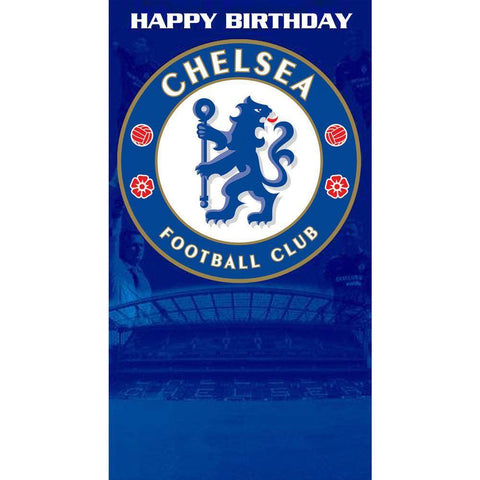 Chelsea FC Happy Birthday Card an Official Chelsea FC Product