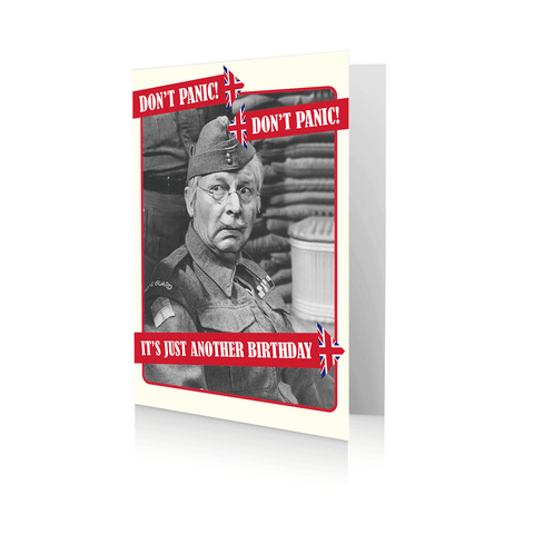 Dadâ€™s Army Dad Birthday Card an Official Dad's Army Product