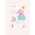 Daughter Mothers Day Personalised Card by Peppa Pig an Official Peppa Pig Product