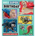 DC League of Super-Pets Birthday Card , Official Product an Official DC League of Super-Pets Product