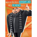 Despicable Me 3 Minion Gru 'No Money' Card an Official Despicable Me Product