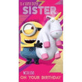 Despicable Me 3 Minion Sister Birthday Card an Official Despicable Me Product