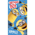 Despicable Me Birthday Card For Boy, Officially Licensed Product an Official Danilo Promotions Product