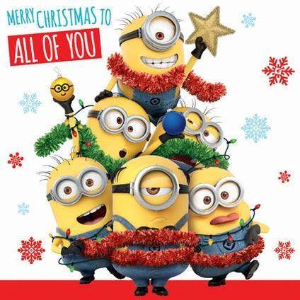 Despicable Me Christmas Card an Official Despicable Me Product