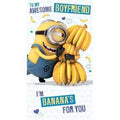 Despicable Me Minion Boyfriend Birthday Card an Official Despicable Me Product