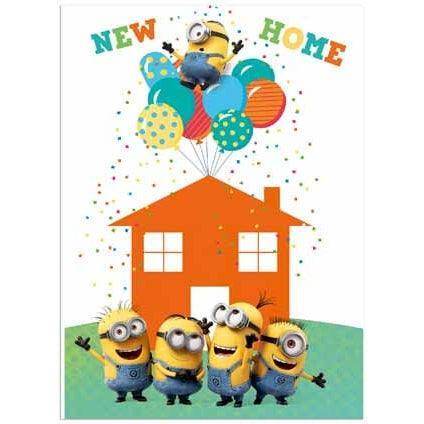 Despicable Me Minion New Home Card an Official Despicable Me Product