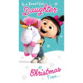 Despicable Me Minions Daughter Christmas Card an Official Despicable Me Minions Product