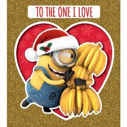Despicable Me One I Love Christmas Card an Official Despicable Me Product