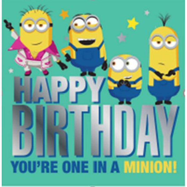 minions happy birthday to you