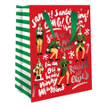 Elf Christmas Gift Bag Large an Official Elf Product