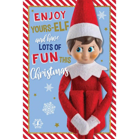 Elf On The Shelf Christmas Card an Official The Elf on The Shelf Product