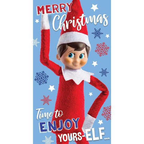 Elf On The Shelf Christmas Card an Official The Elf on The Shelf Product
