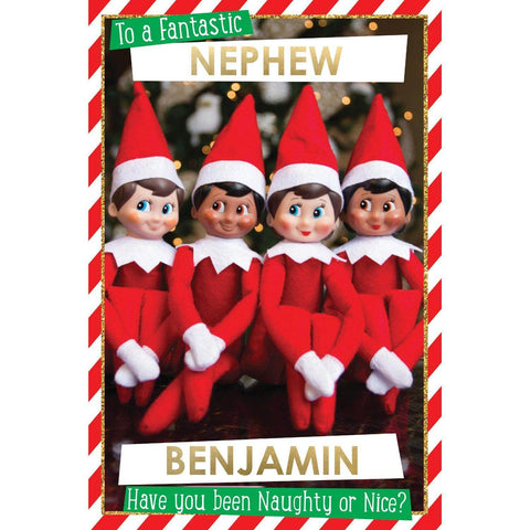 Elf On The Shelf Christmas Card with Stickers an Official The Elf on The Shelf Product