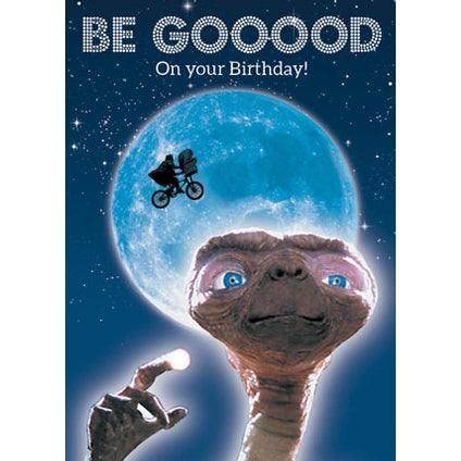 ET Retro Birthday Card an Official ET Product