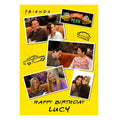 Friends Any Name And Photo Birthday Card an Official Friends Product