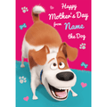 'From the Dog' Mother's Day Personalised Card by Secret Life Of Pets an Official Secret Life of Pets Product
