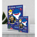 Giant Personalised Baby Shark Father's Day Photo Card an Official Baby Shark Product