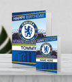 Giant Personalised Chelsea FC Crest Birthday Card an Official Chelsea FC Product