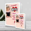 Giant Personalised Grease Wife Birthday card- Any Name an Official Grease Product