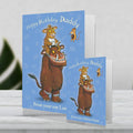 Giant Personalised Gruffalo Daddy Birthday Card an Official The Gruffalo Product