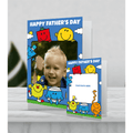 Giant Personalised Mr. Men Father's Day Photo Card an Official Mr Men & Little Miss Product