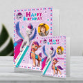 Giant Personalised My Little Pony 'Smile, Sparkle, Shine' Birthday Card- Any Name & Photo an Official My Little Pony Product