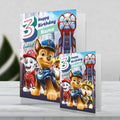 Giant Personalised Paw Patrol Movie 3 Today! Birthday Card- Any Name an Official Paw Patrol Product