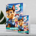 Giant Personalised Paw Patrol Movie Age 3 Birthday Card- Any Name an Official Paw Patrol Product