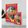 Giant Personalised Paw Patrol 'Pawsome Dad' Father's Day Card an Official Paw Patrol Product