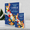 Giant Personalised Paw Patrol Rainbow Birthday Card- Any Relation & Name an Official Paw Patrol Product