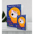 Giant Personalised Peppa Pig 'Roar-some Dad' Father's Day Card an Official Peppa Pig Product