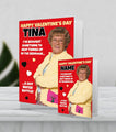 Giant Personalised Valentines Day Card Mrs. Brown's Boys 'Water Bottle' an Official Mrs Brown Boys Product