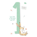 Guess How Much I Love You 1st Birthday Card, Officially Licensed Product an Official Guess How Much I Love You Product