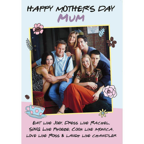 'Happy Mothers Day' Mothers Day Personalised Card by Friends an Official Friends Product