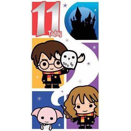 Harry Potter Age 11 Birthday Card an Official Harry Potter Product