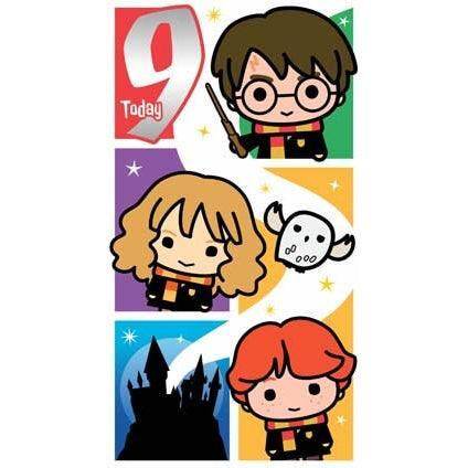 Harry Potter Age 9 Birthday Card an Official Harry Potter Product