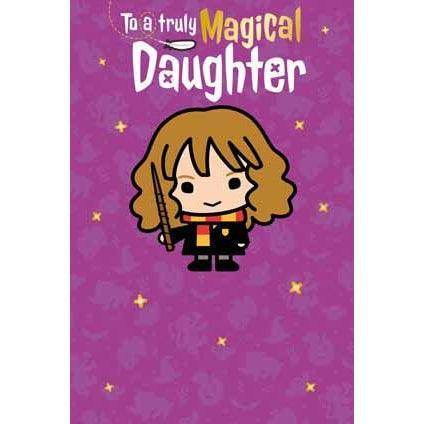 Harry Potter Daughter Birthday Card an Official Harry Potter Product
